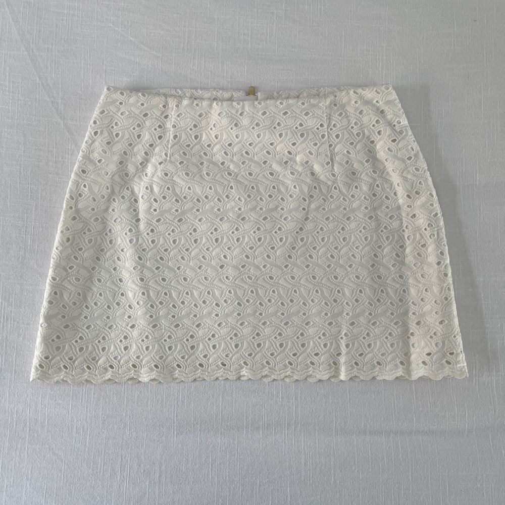 Never Worn Lily Pulitzer Eyelet Mini Skirt